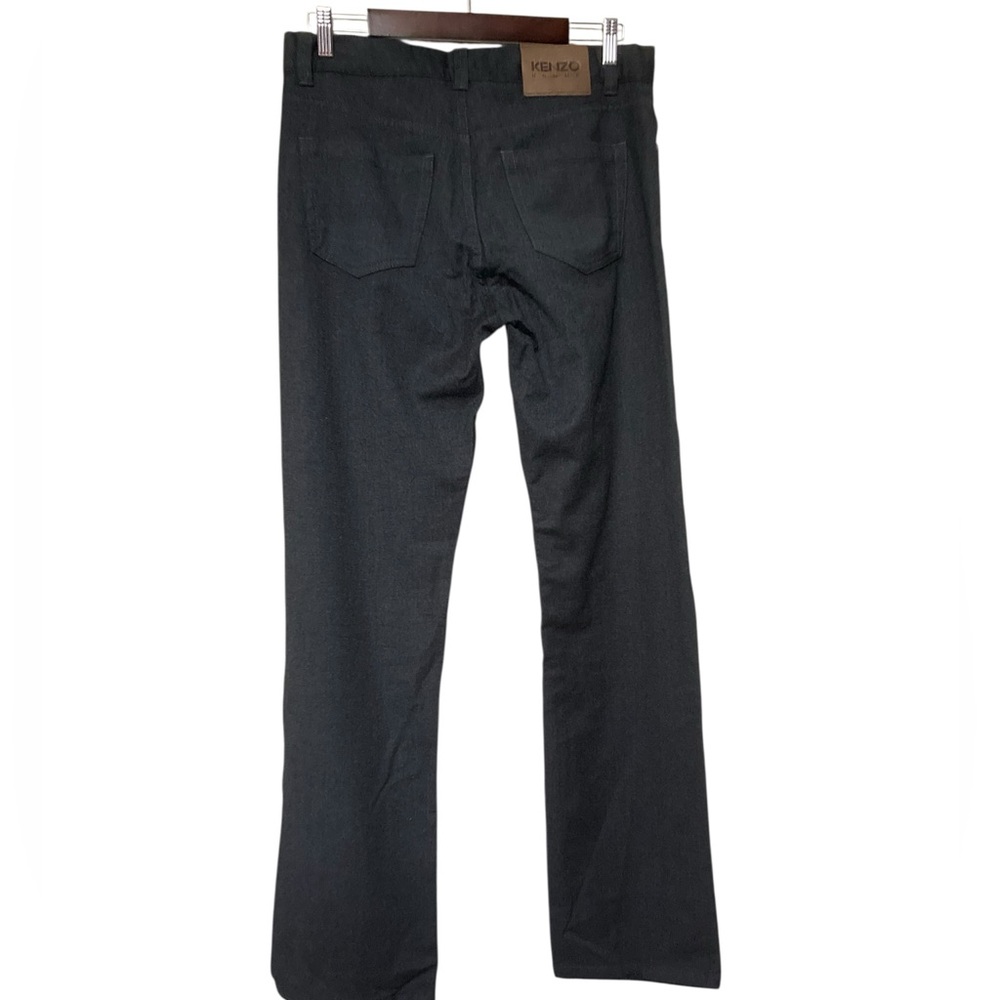 KENZO Men’s Straight Leg 100% Wool Jeans - Picture 3 of 14